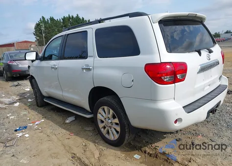 2013 Toyota Sequoia Platinum from USA, damaged, VIN 5TDDW5G12DS077273